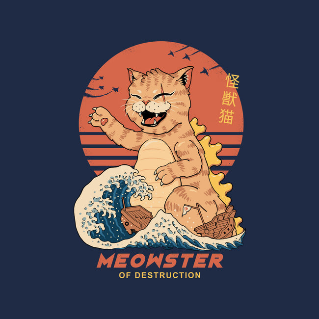 Kaiju Meowster-Youth-Pullover-Sweatshirt-vp021