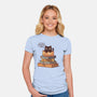 Kitty Games-Womens-Fitted-Tee-erion_designs