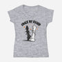 Smack My Bishop-Womens-V-Neck-Tee-erion_designs