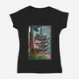 Jack In Japan-Womens-V-Neck-Tee-DrMonekers