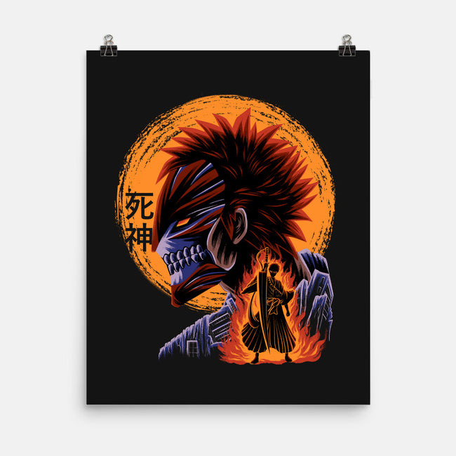 Half Hallow Mask-None-Matte-Poster-rmatix