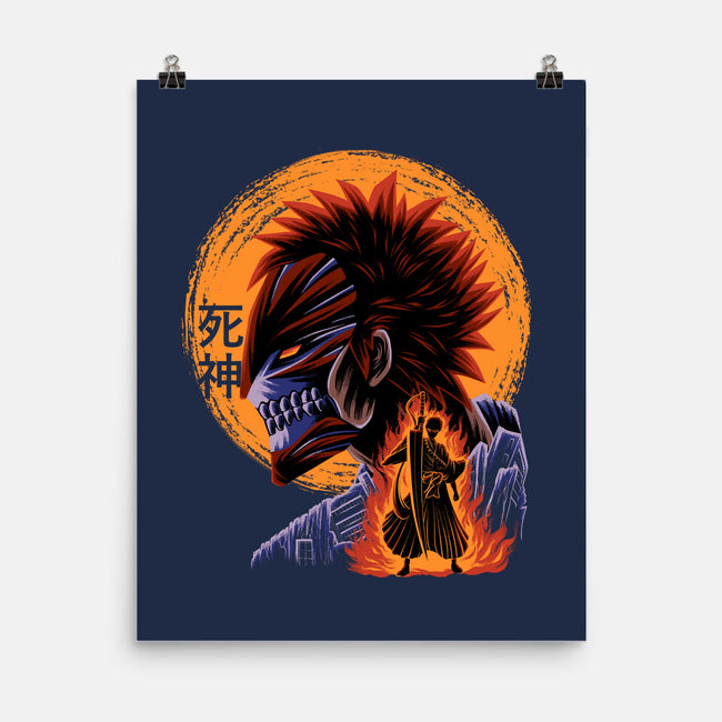 Half Hallow Mask-None-Matte-Poster-rmatix