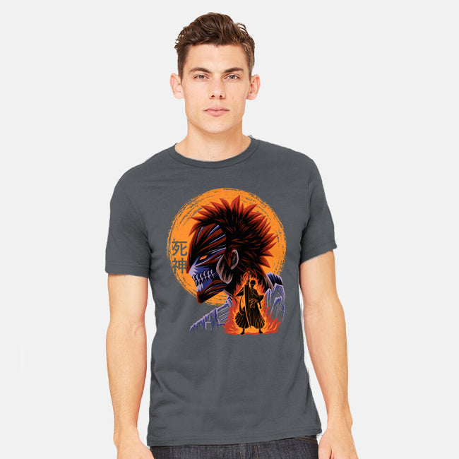 Half Hallow Mask-Mens-Heavyweight-Tee-rmatix