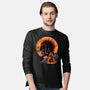 Half Hallow Mask-Mens-Long Sleeved-Tee-rmatix