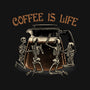 Coffee Is Life-Unisex-Baseball-Tee-glitchygorilla