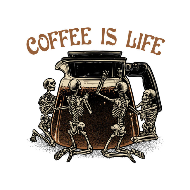 Coffee Is Life-Mens-Premium-Tee-glitchygorilla