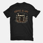 Coffee Is Life-Unisex-Basic-Tee-glitchygorilla