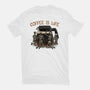 Coffee Is Life-Mens-Heavyweight-Tee-glitchygorilla