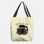 Coffee Is Life-None-Basic Tote-Bag-glitchygorilla