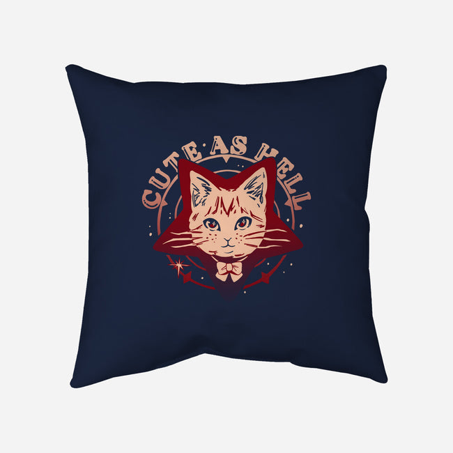 Meowgram-None-Removable Cover w Insert-Throw Pillow-yumie