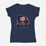 Other Barbie-Womens-V-Neck-Tee-daobiwan