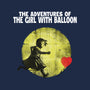 The Adventures Of Girl With Balloon-None-Glossy-Sticker-zascanauta