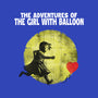 The Adventures Of Girl With Balloon-None-Glossy-Sticker-zascanauta