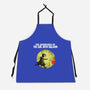 The Adventures Of Girl With Balloon-Unisex-Kitchen-Apron-zascanauta