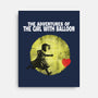 The Adventures Of Girl With Balloon-None-Stretched-Canvas-zascanauta