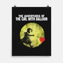 The Adventures Of Girl With Balloon-None-Matte-Poster-zascanauta