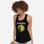 The Adventures Of Girl With Balloon-Womens-Racerback-Tank-zascanauta