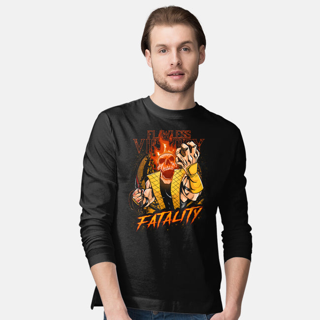 Fatality From Hell-Mens-Long Sleeved-Tee-Diego Oliver