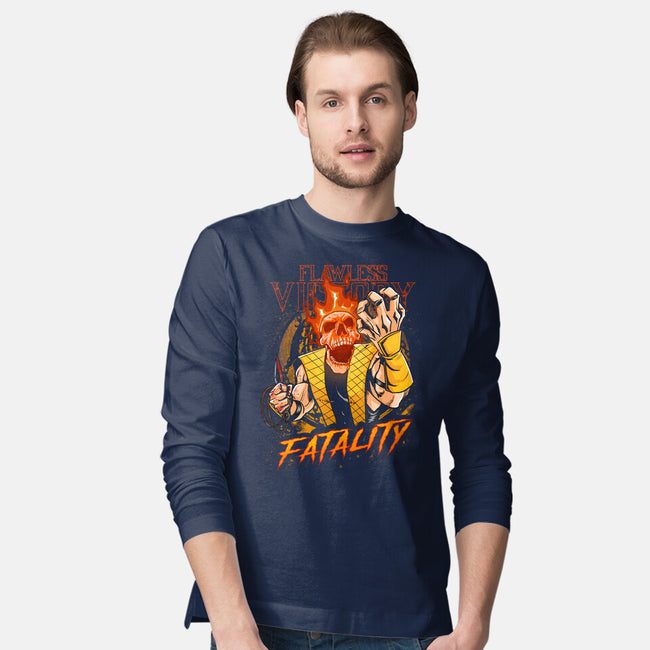 Fatality From Hell-Mens-Long Sleeved-Tee-Diego Oliver