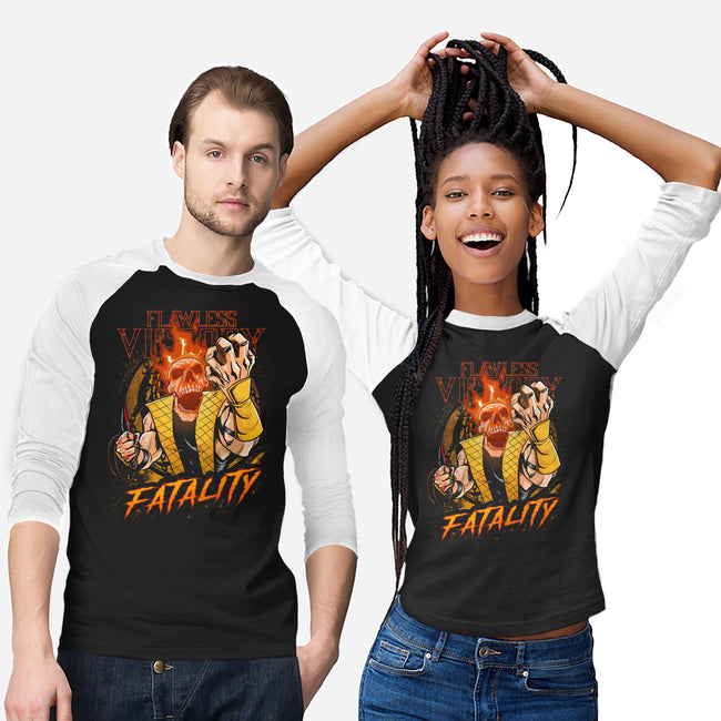 Fatality From Hell-Unisex-Baseball-Tee-Diego Oliver