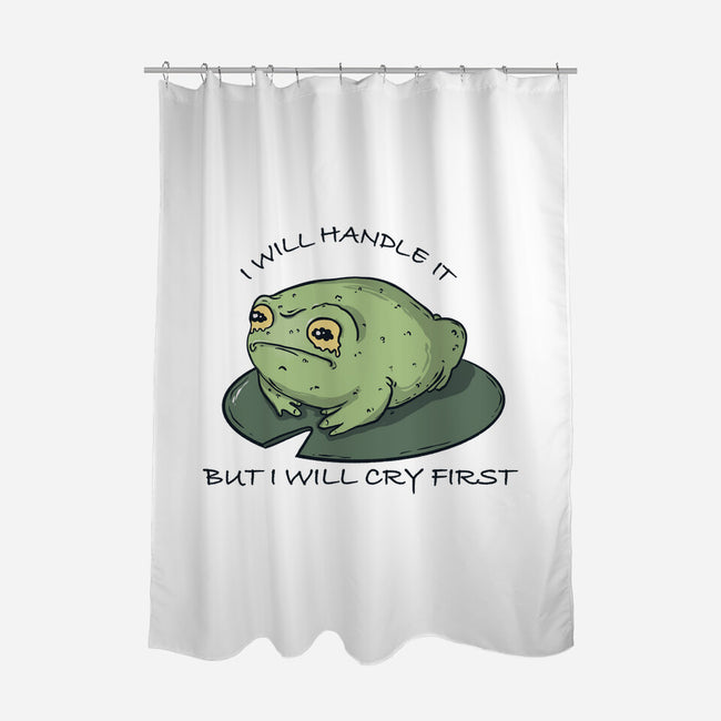 Cry First-None-Polyester-Shower Curtain-Claudia