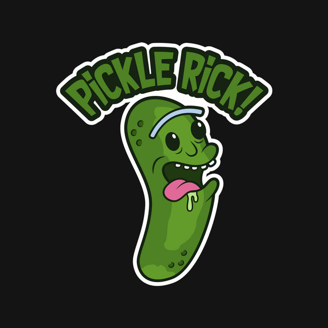 Pickle Rick-Womens-Off Shoulder-Tee-janlangpoako