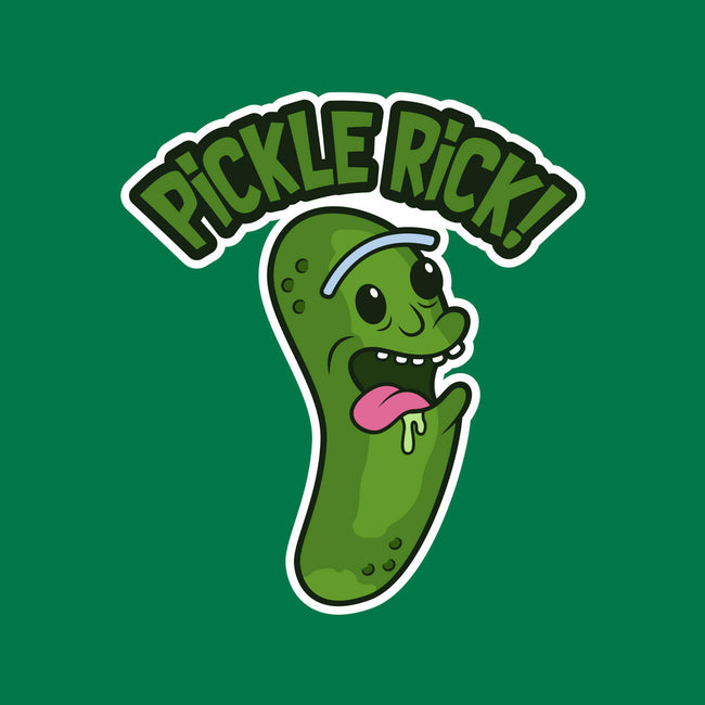 Pickle Rick-Womens-Off Shoulder-Tee-janlangpoako