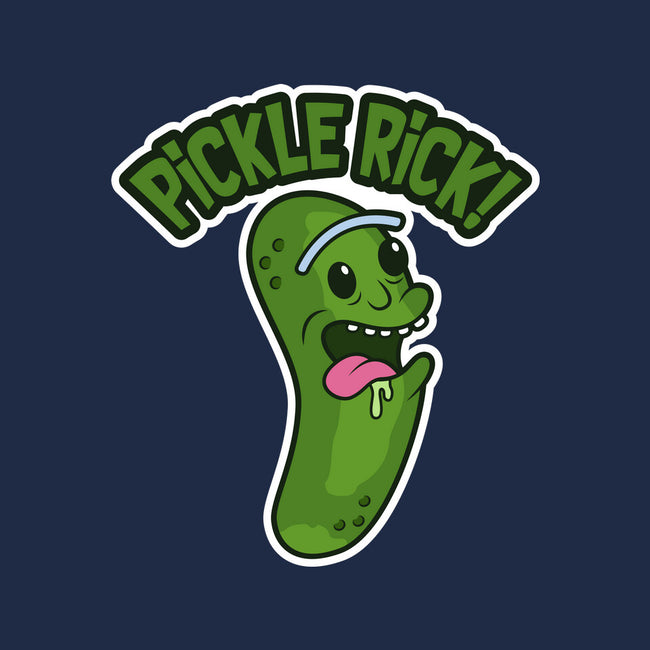 Pickle Rick-None-Stretched-Canvas-janlangpoako