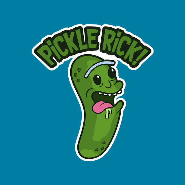 Pickle Rick-None-Polyester-Shower Curtain-janlangpoako