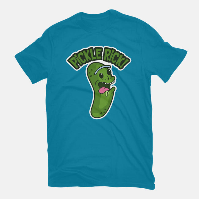 Pickle Rick-Mens-Heavyweight-Tee-janlangpoako