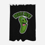 Pickle Rick-None-Polyester-Shower Curtain-janlangpoako