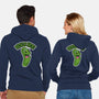 Pickle Rick-Unisex-Zip-Up-Sweatshirt-janlangpoako