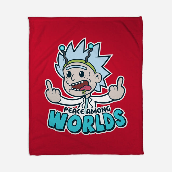 Peace Among Worlds-None-Fleece-Blanket-janlangpoako