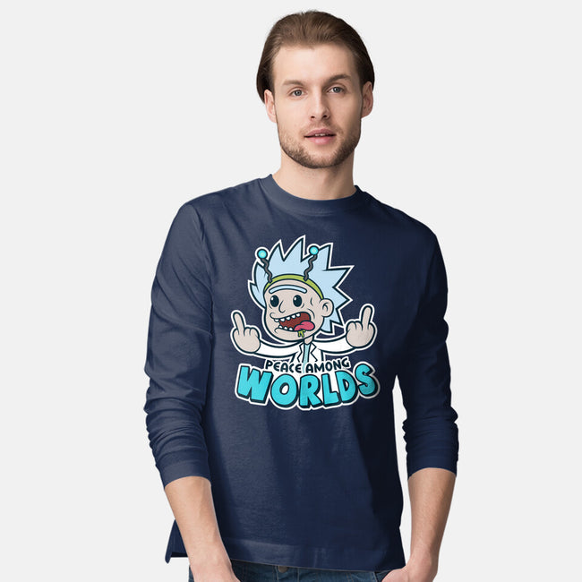 Peace Among Worlds-Mens-Long Sleeved-Tee-janlangpoako