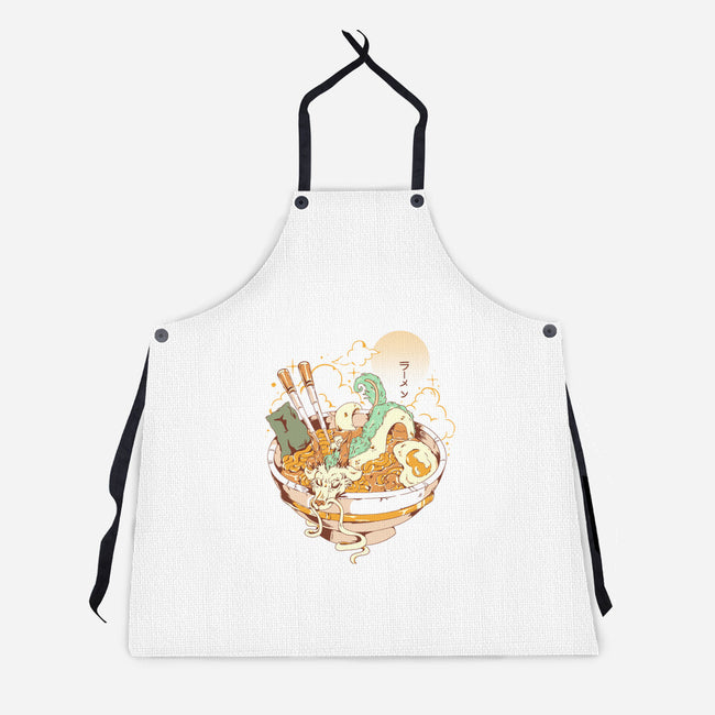 Dragon Noodles-Unisex-Kitchen-Apron-yumie