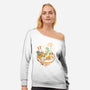 Dragon Noodles-Womens-Off Shoulder-Sweatshirt-yumie