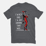 I'm Not Bad-Womens-Fitted-Tee-zascanauta