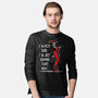 I'm Not Bad-Mens-Long Sleeved-Tee-zascanauta