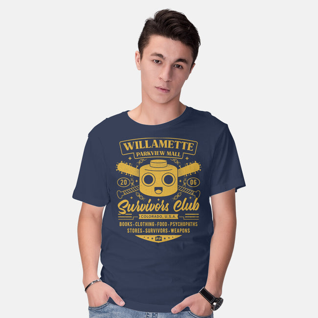 Willamette Parkview Survivor-Mens-Basic-Tee-LAGELANTEE