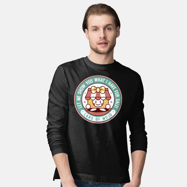 Marina Story Book Shopkeeper-Mens-Long Sleeved-Tee-LAGELANTEE