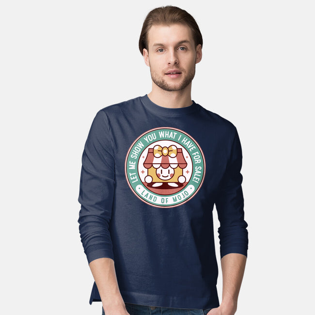 Marina Story Book Shopkeeper-Mens-Long Sleeved-Tee-LAGELANTEE