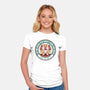 Marina Story Book Shopkeeper-Womens-Fitted-Tee-LAGELANTEE