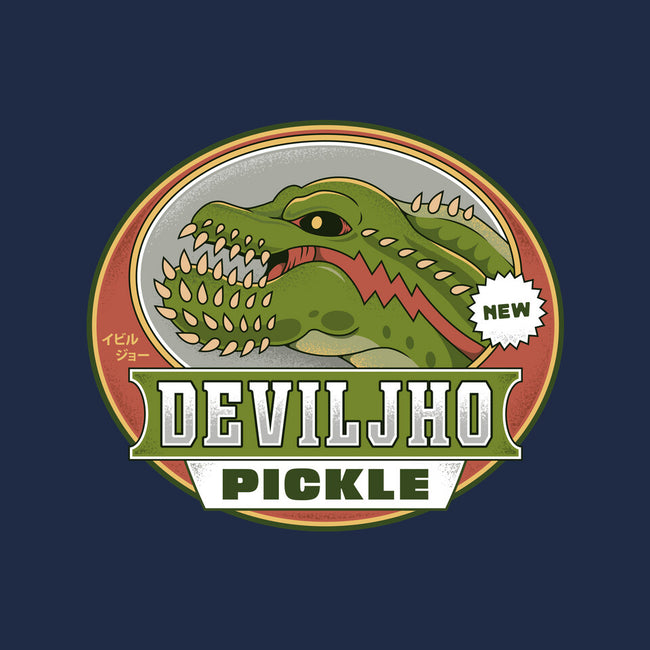 Deviljho Pickle Emblem-Mens-Heavyweight-Tee-LAGELANTEE