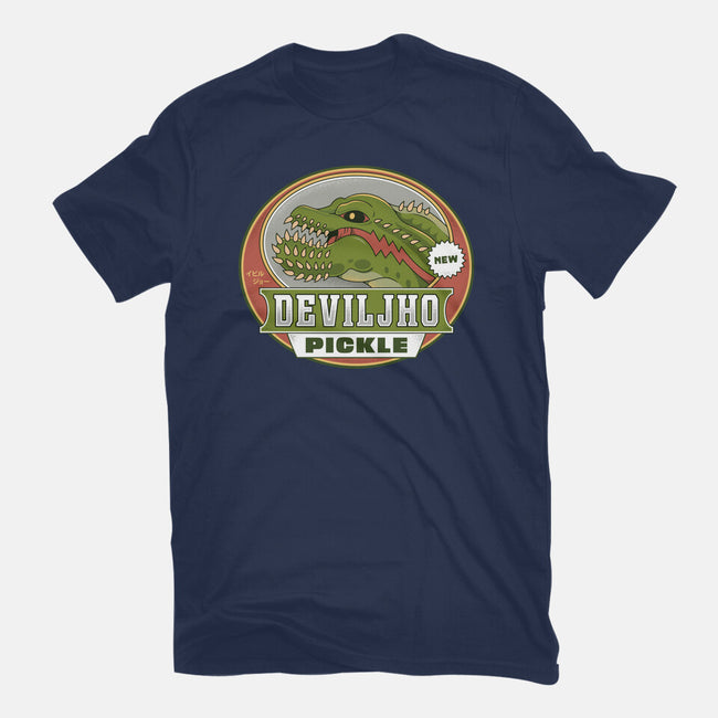 Deviljho Pickle Emblem-Mens-Heavyweight-Tee-LAGELANTEE