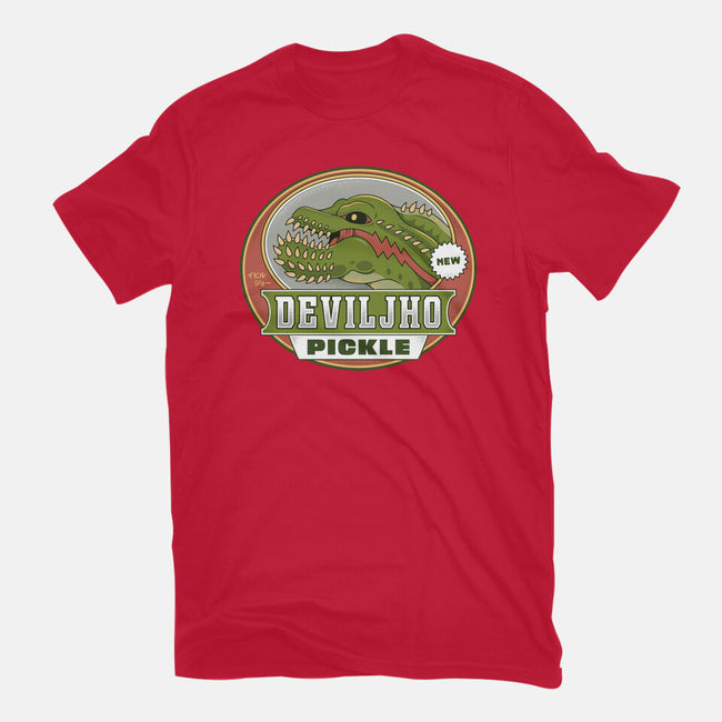 Deviljho Pickle Emblem-Mens-Heavyweight-Tee-LAGELANTEE