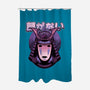 Samurai Ghost-None-Polyester-Shower Curtain-Astrobot Invention