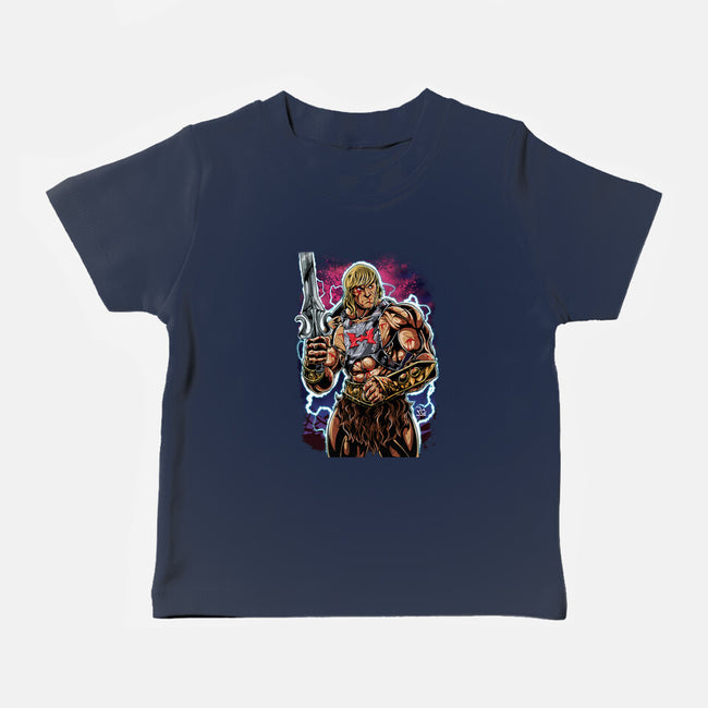 Hero Of The Greyskull-Baby-Basic-Tee-Nihon Bunka