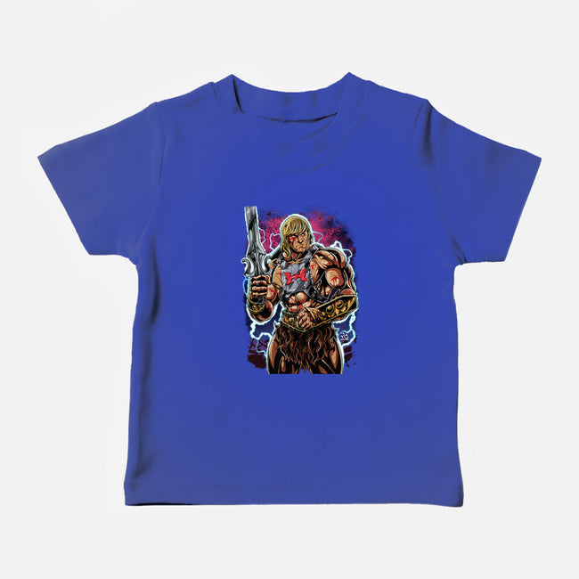 Hero Of The Greyskull-Baby-Basic-Tee-Nihon Bunka