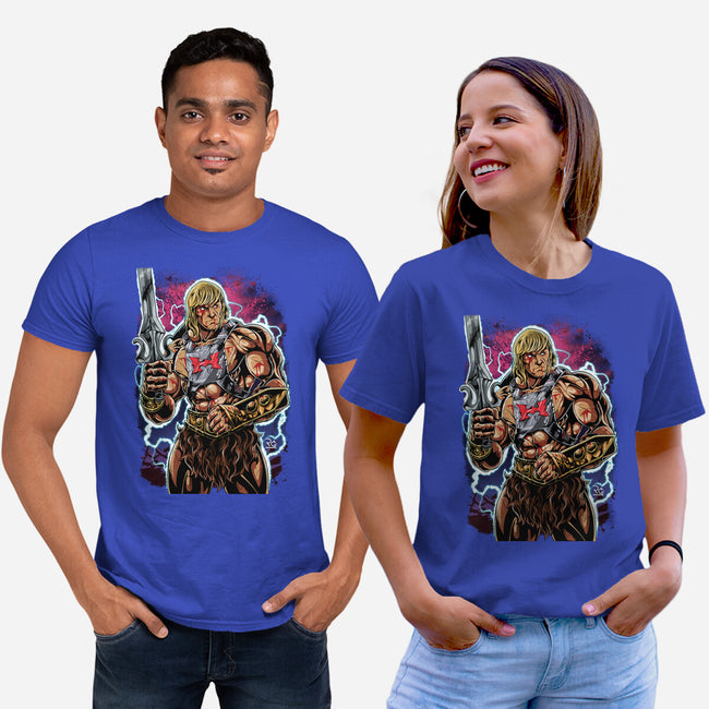 Hero Of The Greyskull-Unisex-Basic-Tee-Nihon Bunka