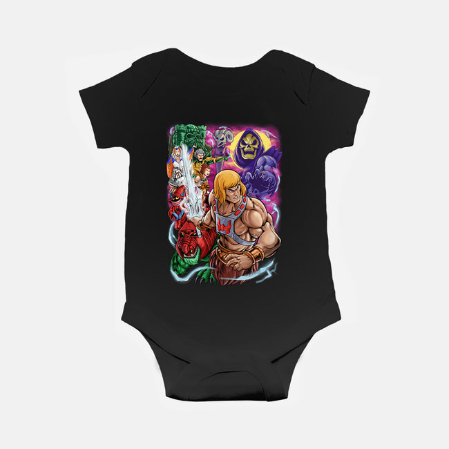 Power Of Greyskull-Baby-Basic-Onesie-Nihon Bunka